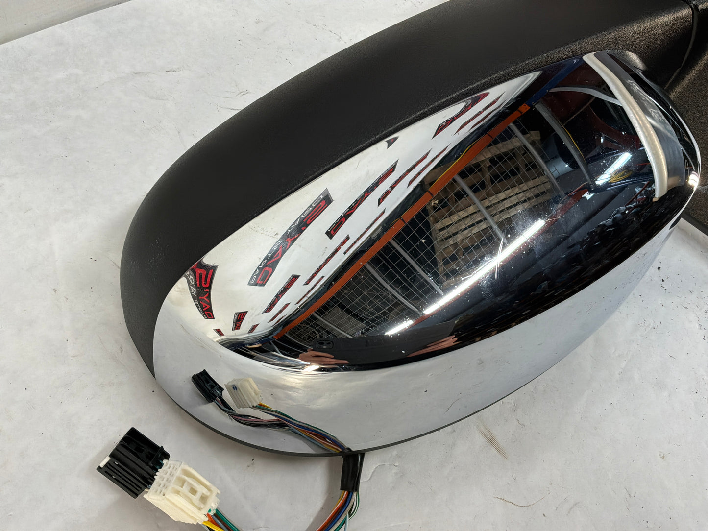 2012 Chevy Avalanche LH Driver Exterior Out Side Mirror OEM