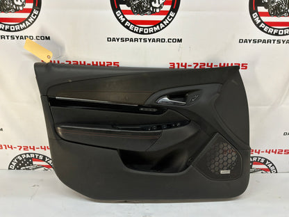 2014 Chevy SS Sedan LH Driver Front Interior Door Panel Trim OEM