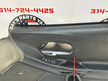 2002 Chevy Corvette Convertible RH Passenger Interior Door Panel OEM