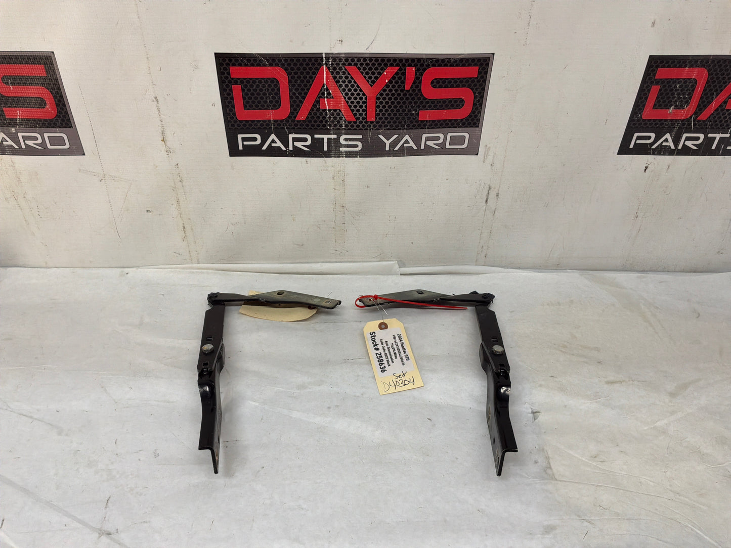 2004 Pontiac GTO RH & LH Hood Hinges Set OEM