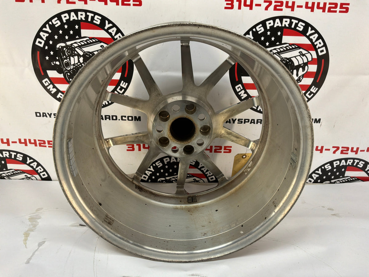 2009 Cadillac CTS-V Sedan Rear Factory OEM Polished Wheel Rim 19x9.5