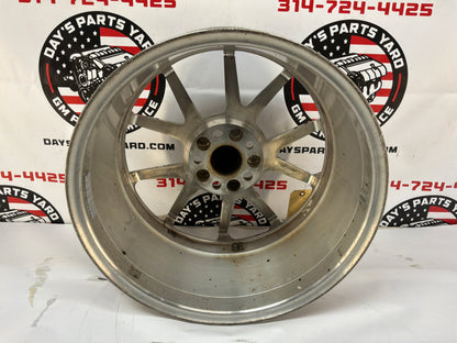 2009 Cadillac CTS-V Sedan Rear Factory OEM Polished Wheel Rim 19x9.5