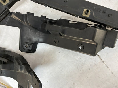 2014 Chevy Caprice RH & LH Rear Bumper Guide Brackets Mounts Supports OEM