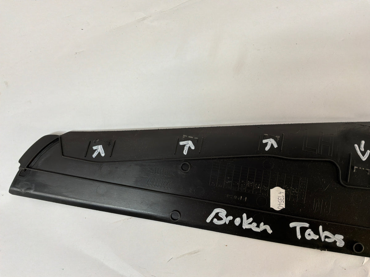 2014 Chevy SS Sedan LH Driver Center Console Side Trim Molding Panel OEM