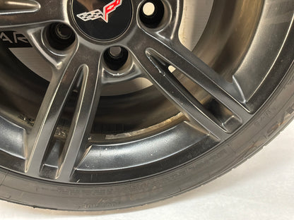 Chevy C6 Corvette Wheels and Tires 17x8.5 18x9.5 OEM
