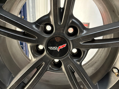 Chevy C6 Corvette Wheels and Tires 17x8.5 18x9.5 OEM