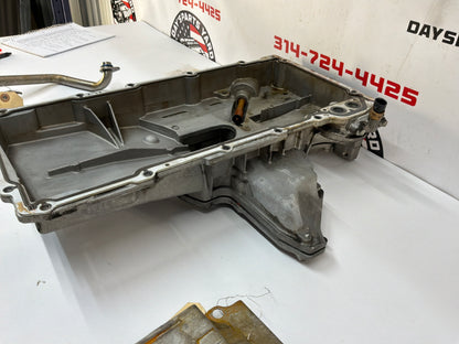 2002 Chevy C5 Corvette Convertible Aluminum Batwing Oil Pan w/ Windage Tray & Pick Up Tube OEM