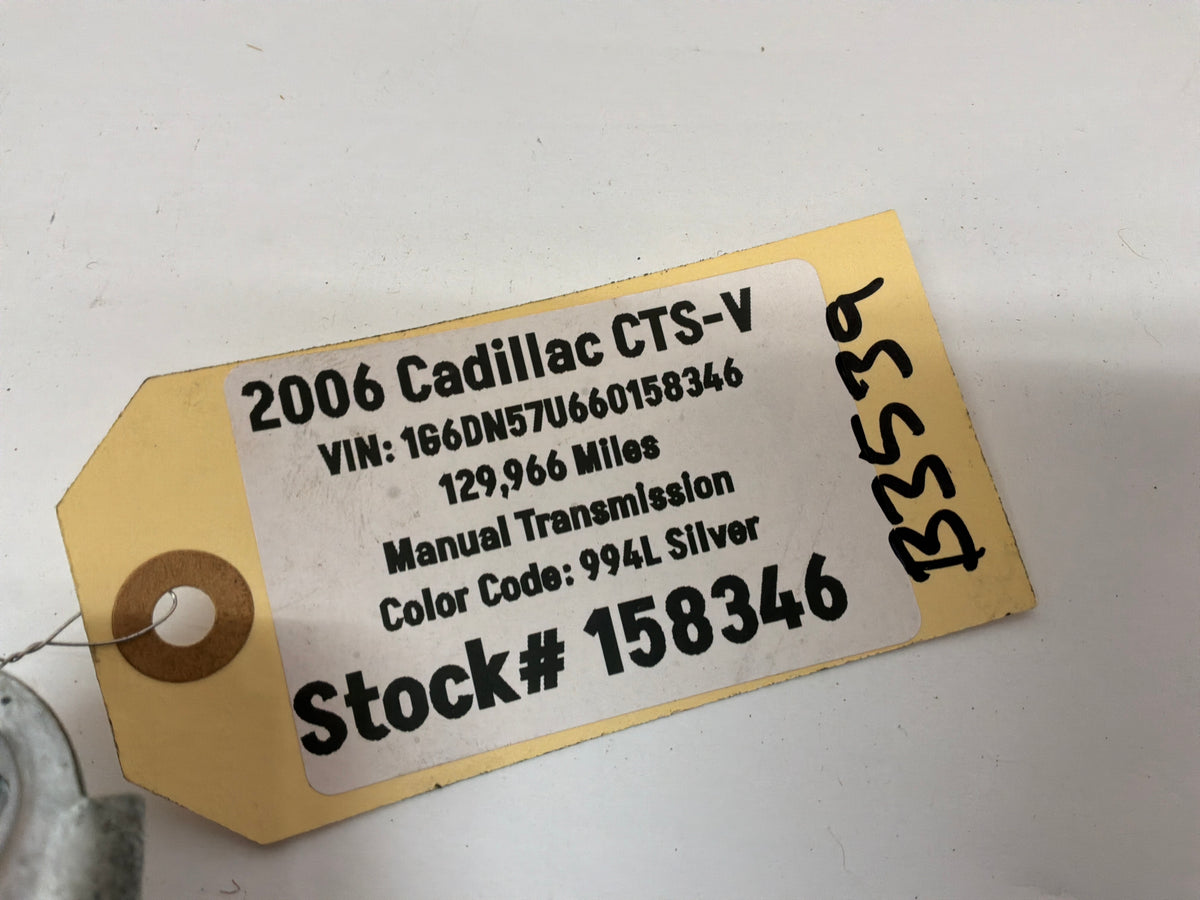 2006 Cadillac CTS-V RH Passenger Rear Window Reg w/ Motor OEM