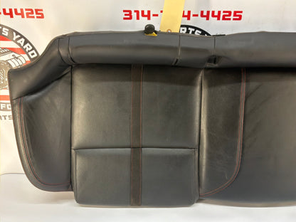 2014 Chevy SS Sedan Seats Fronts and Rears Black Leather Alcantara Suede OEM