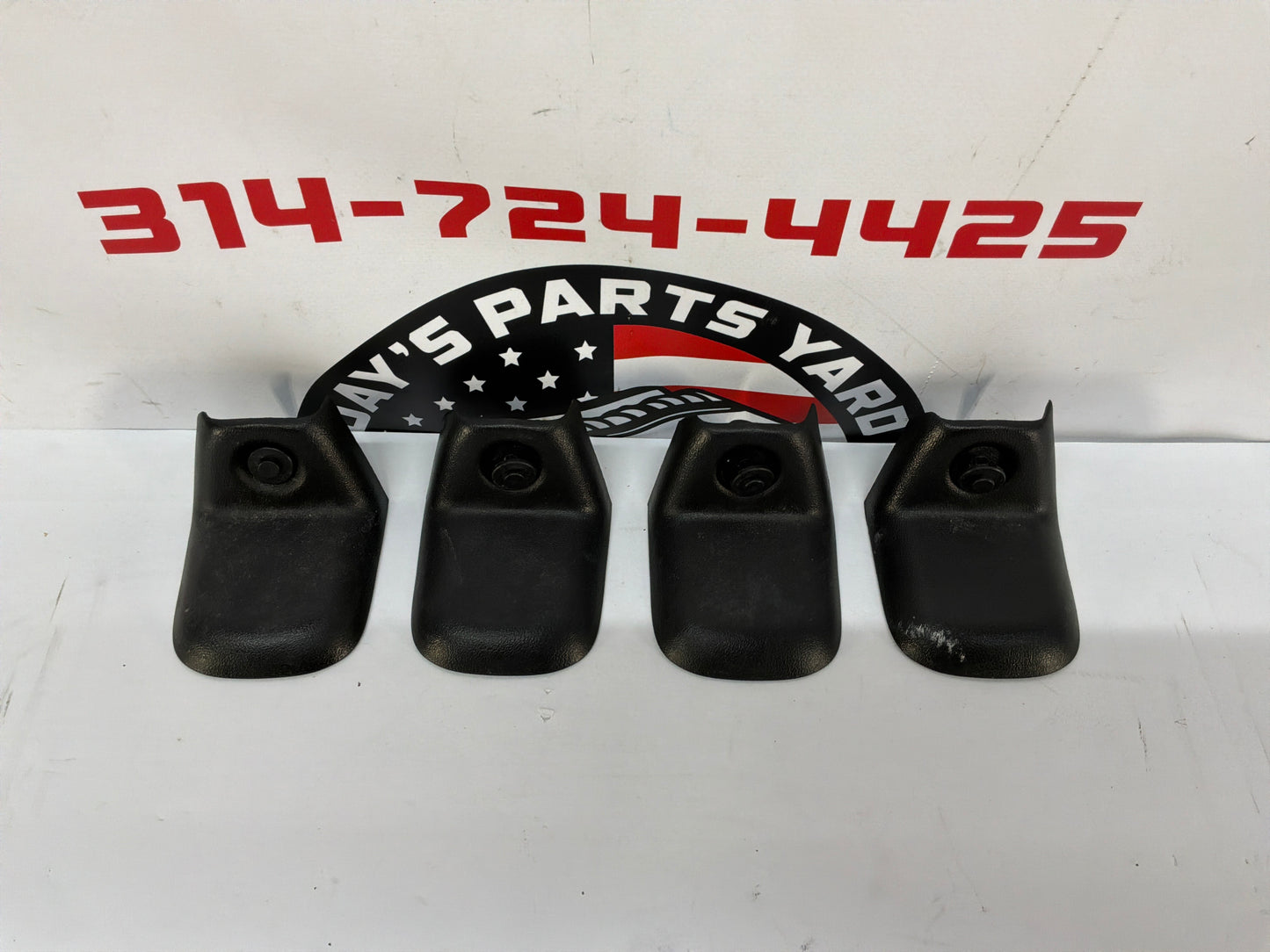 2007 Chevy C6 Corvette Convertible RH & LH LH Driver Seat Track Frame Finish Covers Trims OEM