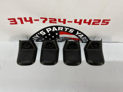 2007 Chevy C6 Corvette Convertible RH & LH LH Driver Seat Track Frame Finish Covers Trims OEM