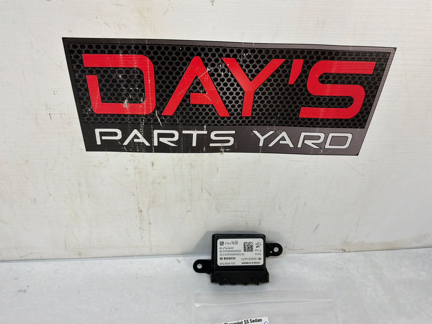 Module - Day's Parts Yard