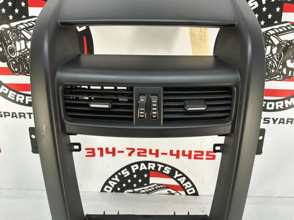 Center Dash Radio Bezel Trim Molding Panel Speaker Grille OEM