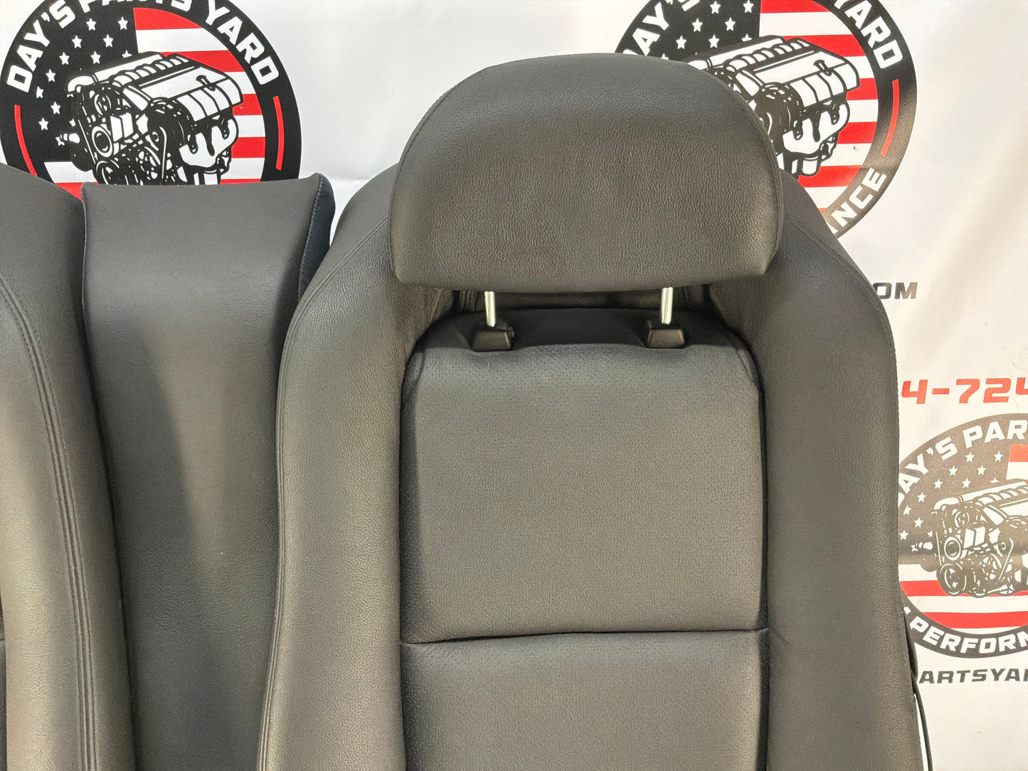 2005 Pontiac GTO Black Leather Front and Rear Seats Set OEM