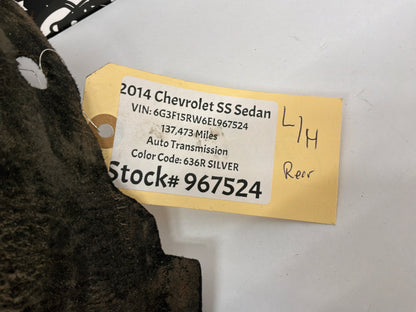 2014 Chevy SS Sedan LH Driver Rear Fender Wheel House Well Liner OEM