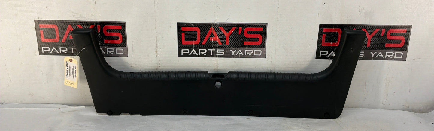 2004 Pontiac GTO Trunk Cargo Wall Plastic Rear End Cover Trim Panel OEM