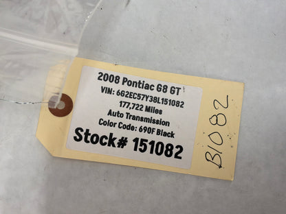 2008 Pontiac G8 GT Atari Dash Gauges Display Unit OEM