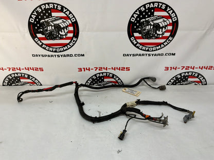 2004 Pontiac GTO Starter Alternator Positive Negative Battery Cable Wire Wiring Harness OEM