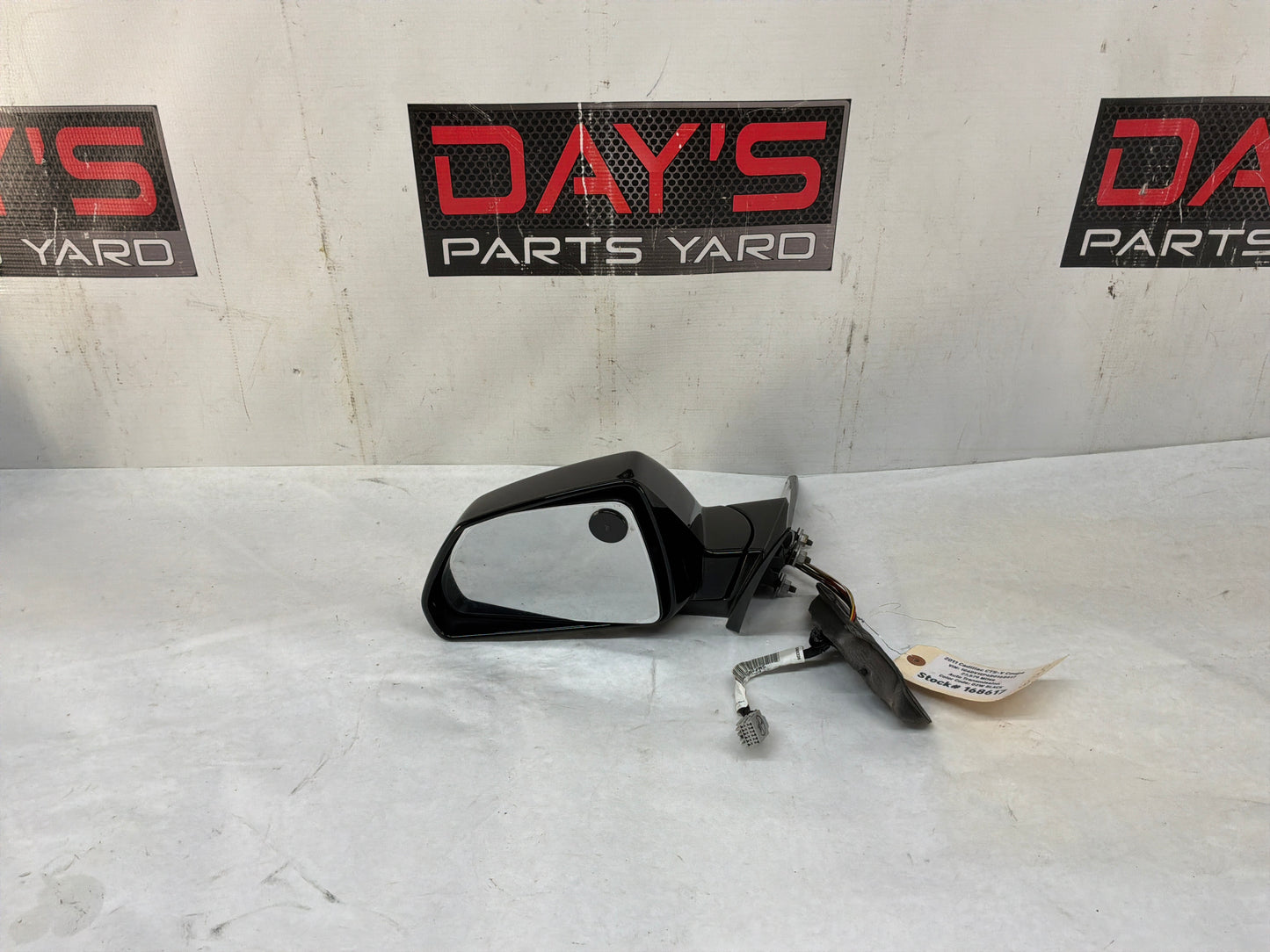 2011 Cadillac CTS-V Coupe LH Driver Exterior Out Side Door Mirror OEM