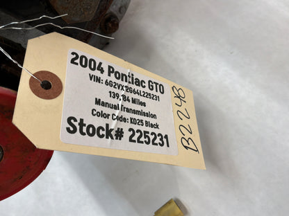 2004 Pontiac GTO Rear End Rearend Carrier Axle Differential 3.46 LSD OEM