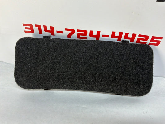 2011 Chevy Caprice PPV Battery Stowage Access Hole Door Carpet Felt Trim Cover OEM