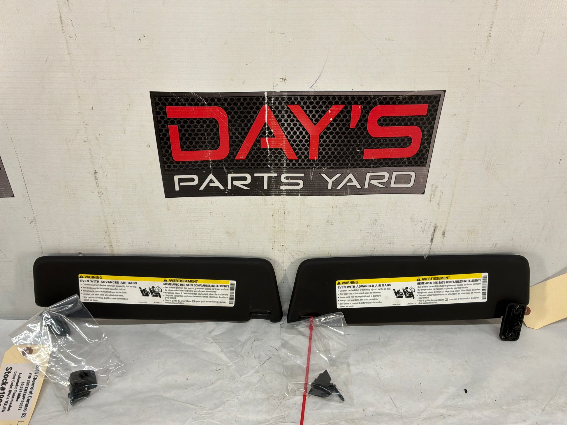 Sunvisors set - Day's Parts Yard