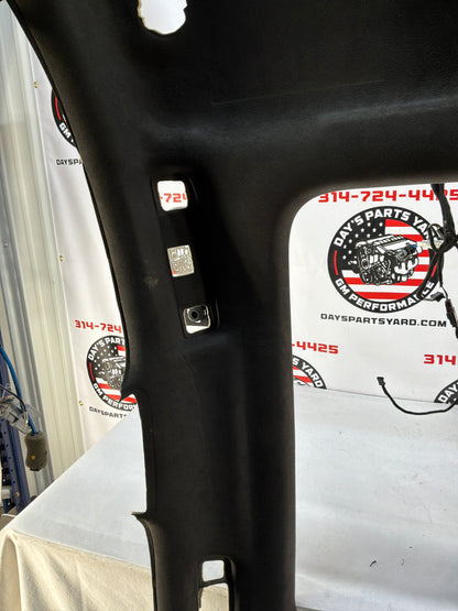 2016 Cadillac CTS-V Sedan Head Liner Headliner Ebony OEM