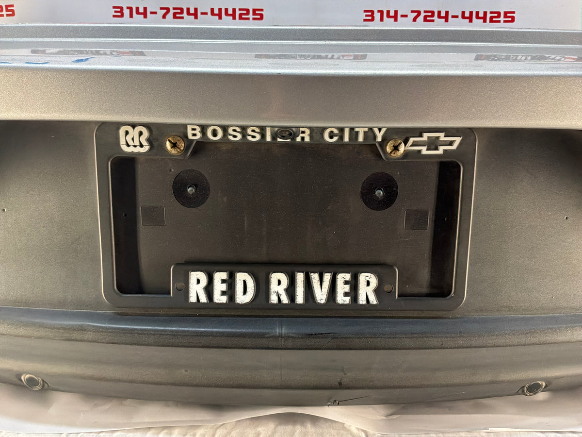 2014 Chevy SS Sedan Rear Bumper Cover Silver OEM