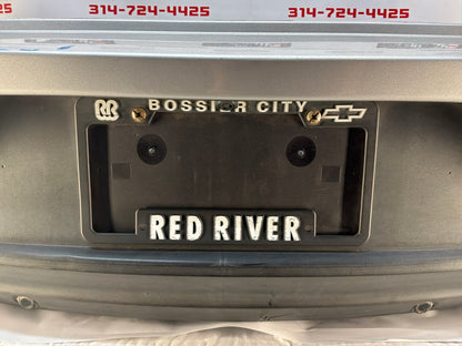 2014 Chevy SS Sedan Rear Bumper Cover Silver OEM