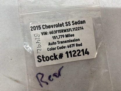 2015 Chevy SS Sedan Rear Level Ride Sensor Linkage Rod OEM