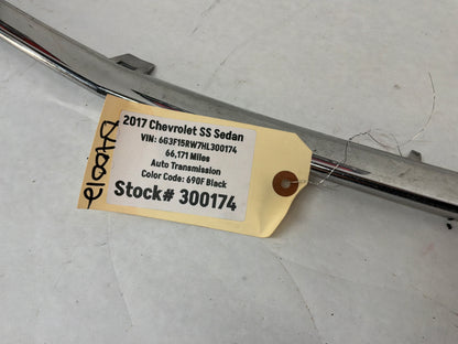 2017 Chevy SS Sedan Front Bumper Lower Grille Chrome Trim Ring Bezel OEM