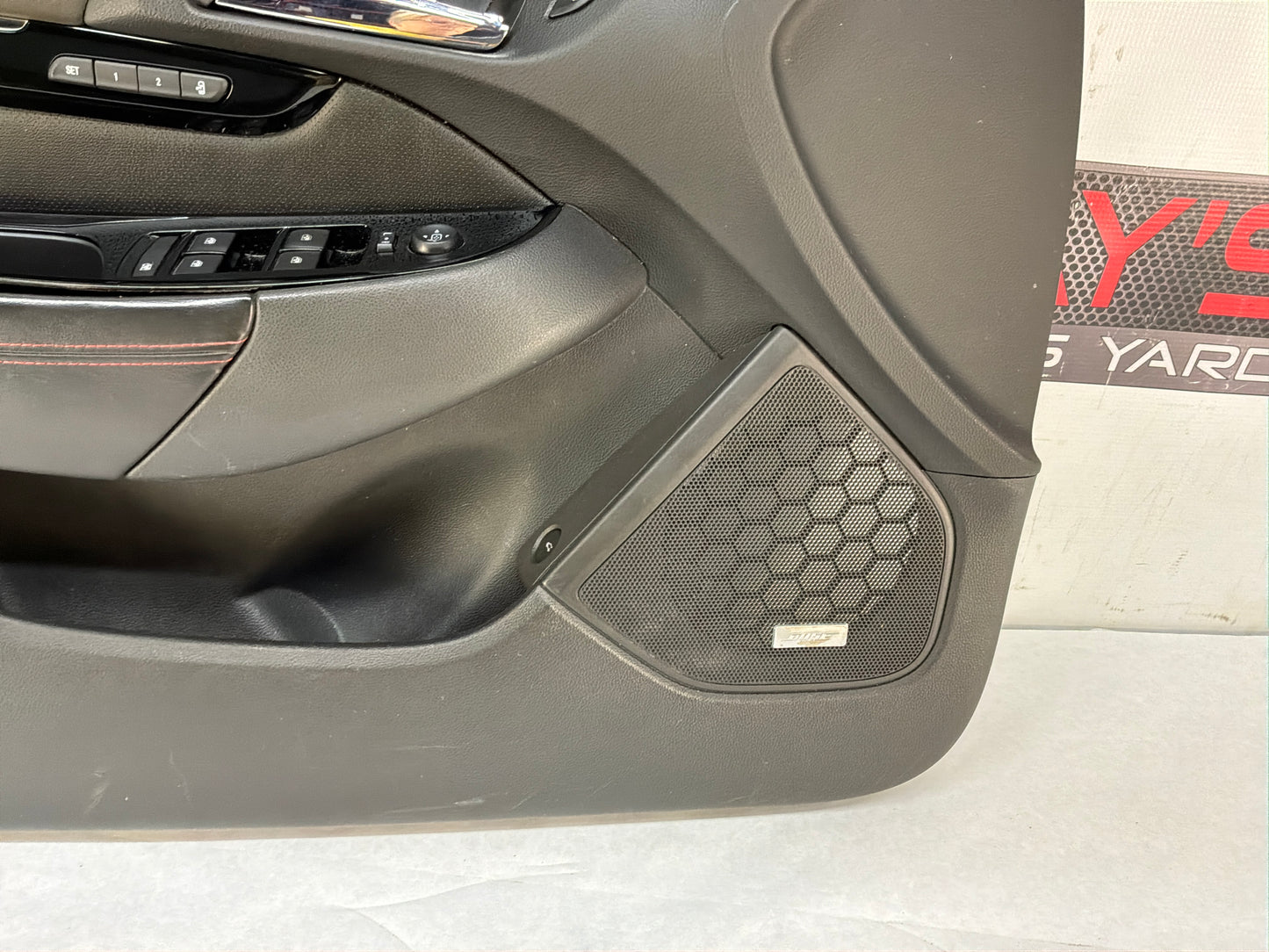 2017 Chevy SS Sedan LH Driver Front Interior Door Panel Trim OEM