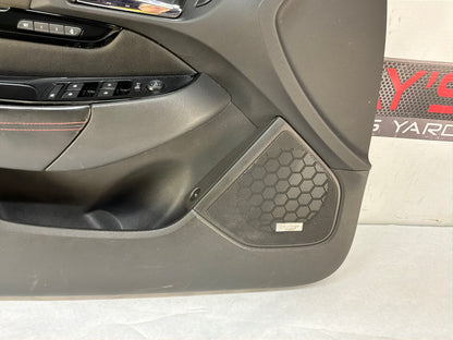 2017 Chevy SS Sedan LH Driver Front Interior Door Panel Trim OEM