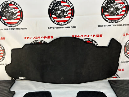 2005 Pontiac GTO Embroidered Front & Rear Floor Mats w/ Spare Tire Cover