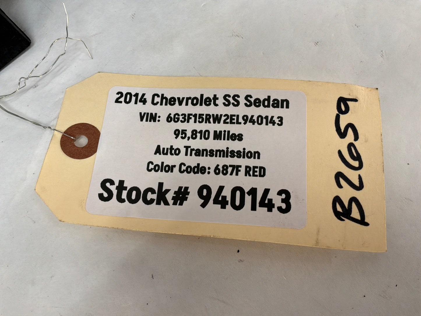 2014 Chevy SS Sedan Coolant Recovery Reservoir Overflow Tank Bottle OEM