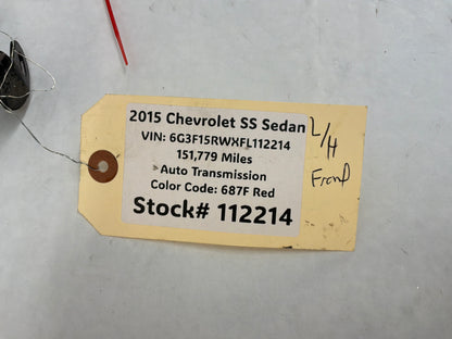 2015 Chevy SS Sedan Front RH & LH Suspension Ride Control Height Sensors OEM