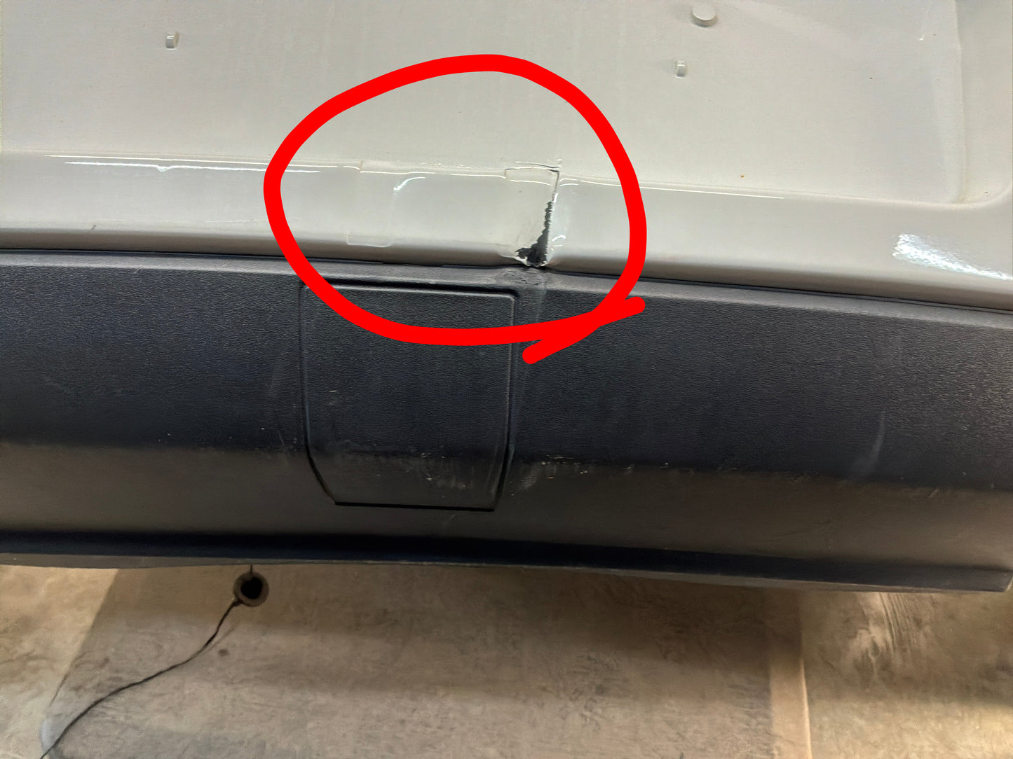 Rear bumper - Day's Parts Yard