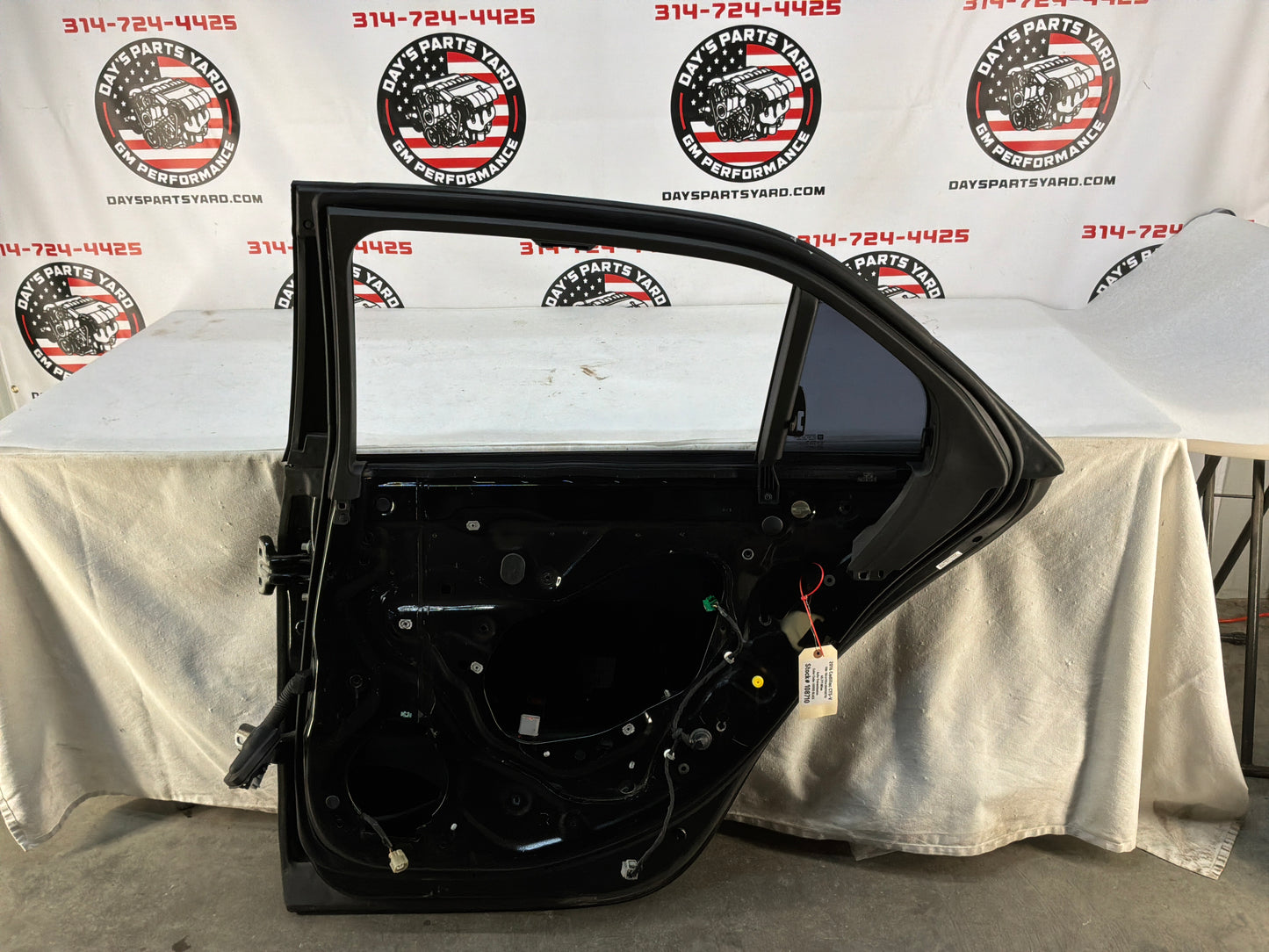 2016 Cadillac CTS-V Rear RH Passenger Exterior Door Black OEM
