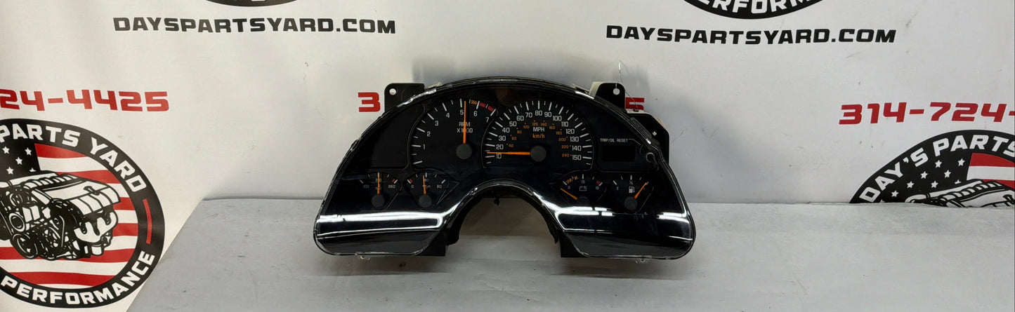 1999 Pontiac Firebird Trans Am Formula WS6 Gauge Cluster Speedometer Instrument Panel OEM