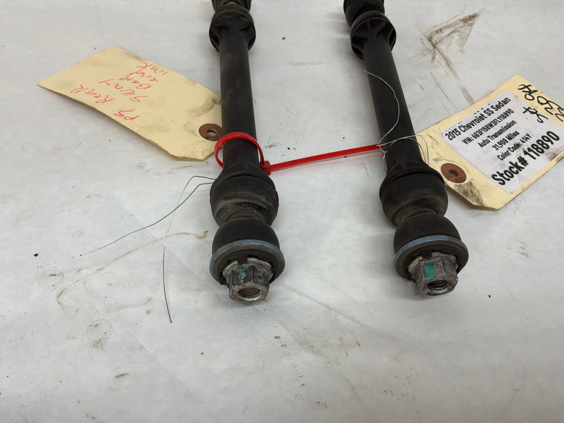Sway bar link ends - Day's Parts Yard