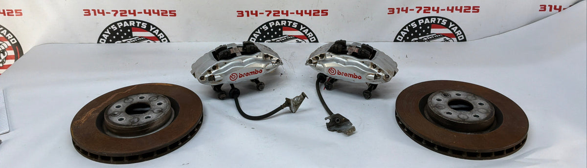 2014 Chevy SS Sedan Front Calipers Rotors OEM