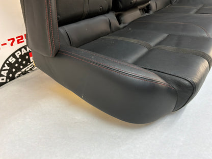 2017 Chevy SS Sedan Rear Seats Black Leather Alcantara Suede OEM