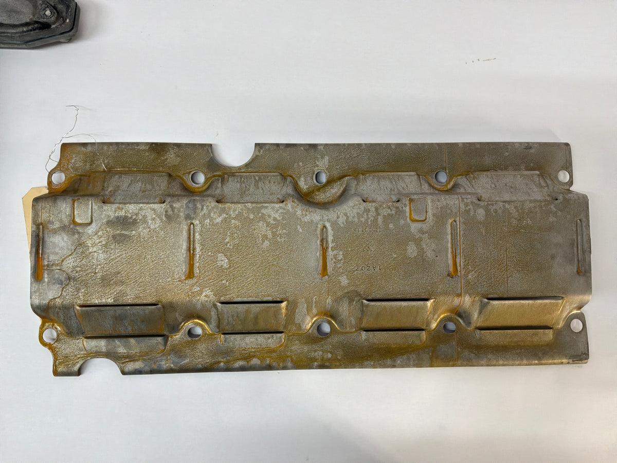 2002 Chevy C5 Corvette Convertible Aluminum Batwing Oil Pan w/ Windage Tray & Pick Up Tube OEM