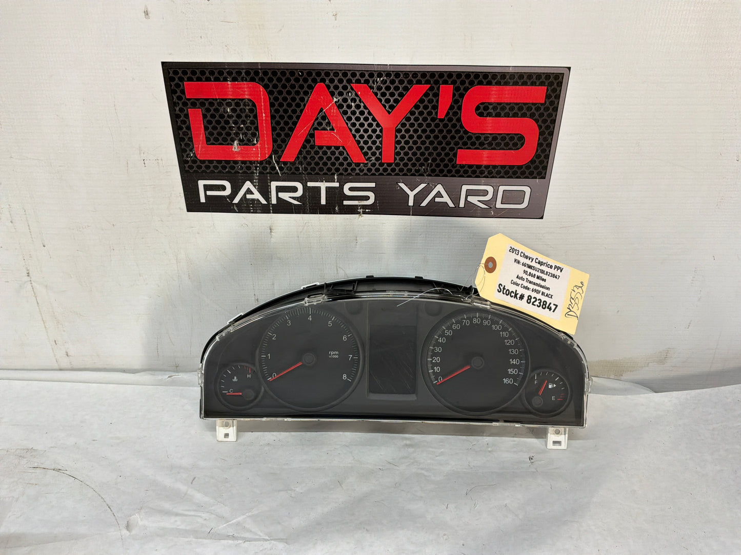 2013 Chevy Caprice PPV Gauge Cluster Speedometer Instrument Panel  OEM - Day's Parts Yard