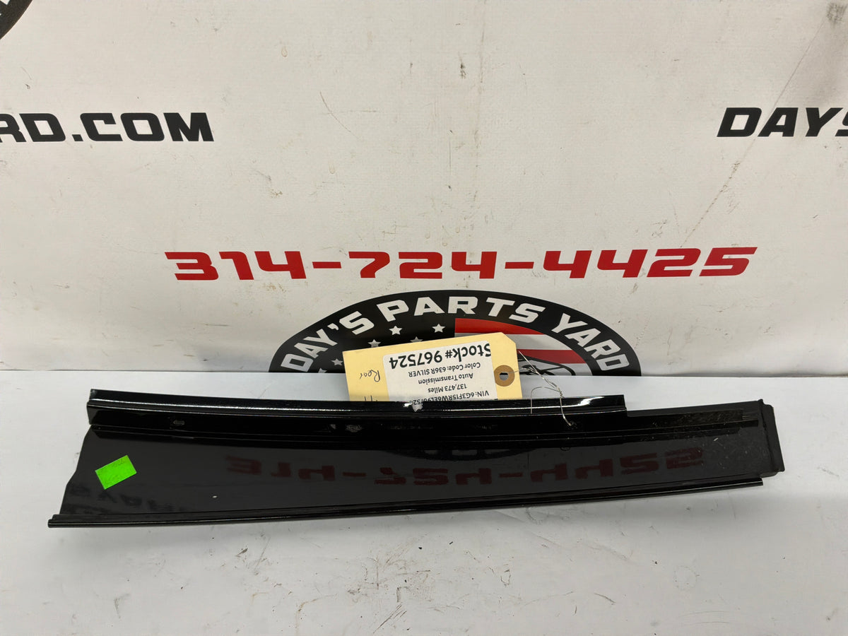2014 Chevy SS Sedan LH Diver Rear Black Pillar Post Door Cover OEM