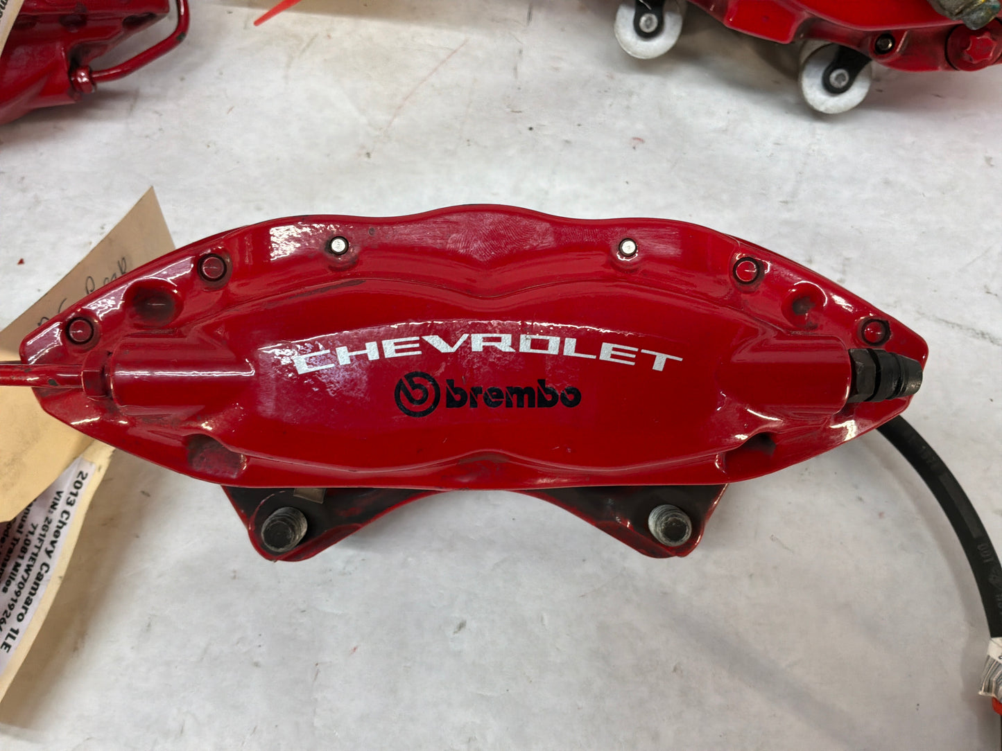 2013 Chevy Camaro 1LE Brembo Brake Calipers & Rotors Front and Rear OEM