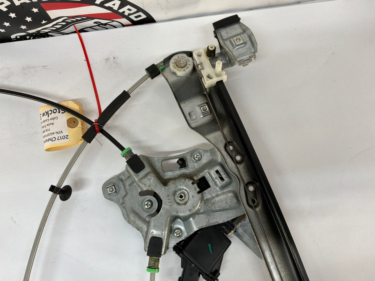 2017 Chevy SS Sedan RH Passenger Rear Window Regulator Motor OEM