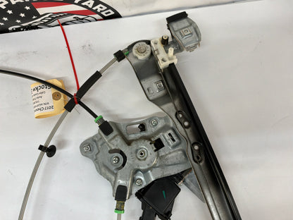 2017 Chevy SS Sedan RH Passenger Rear Window Regulator Motor OEM