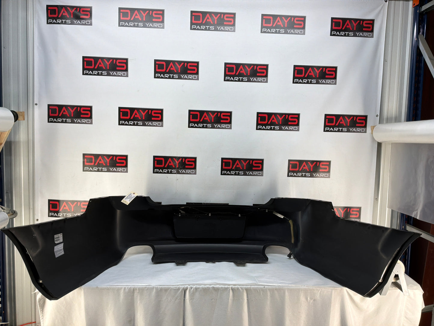 2012 Chevy Caprice PPV Rear Bumper Black OEM - Day's Parts Yard