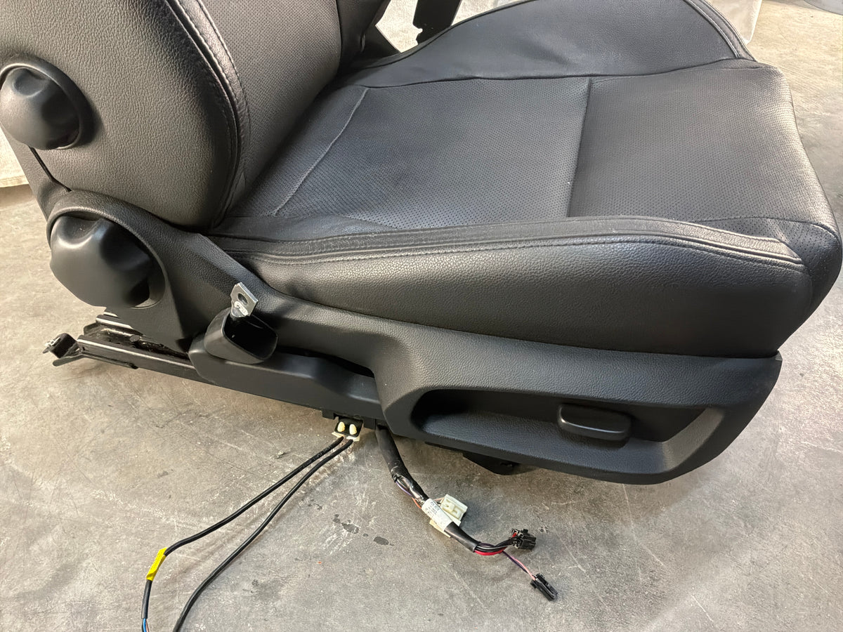 2008 Pontiac G8 GT Seats Fronts and Rears Black Leather OEM